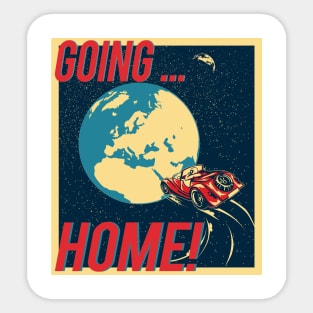 Going Home Sticker